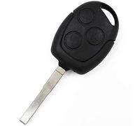 Clé Plip Compatible Avec Ford Focus Galaxy C Max Mondeo Fiesta Lame Plate Boitier 3 Boutons Coque de Télécommande @Pro-Plip