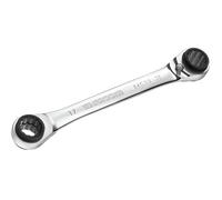 Clé polygonale à cliquet droite multi-ouverture métriques diamètre 8x10 - 12x13 mm longueur 150 mm FACOM 64C.S1