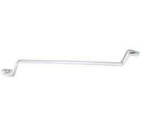 Clé polygonale double KS TOOLS CHROMEplus, coudée, 11/16x3/4 (518.3107)