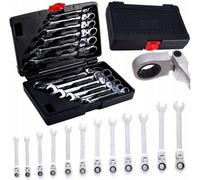 Clé Polygonale Set 8 - 19mm liquet Joint 12tlg. Malette Crv Chrome