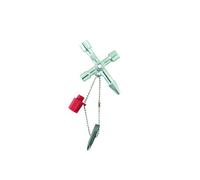 Clé pour armoire de distribution Weidmüller 9918150000 1 pc(s)