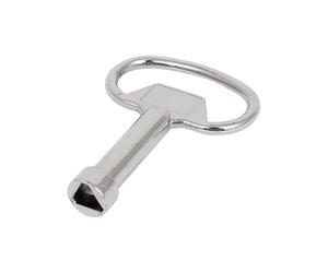 Clé pour armoire électrique - Outils portables métalliques de plombier, clé pour compteur électrique | Pour robinetterie, valves, armoires, unités HVAC, rack serveur, boîtes de sécurité