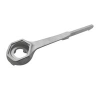 Clé pour bouchon de baril - Clé pour ouvrir les barils en aluminium | Clé pour bouchon de tambour d'huile à main | Clé à tambour pour ouvre-seau | Outil de clé de baril d'huile
