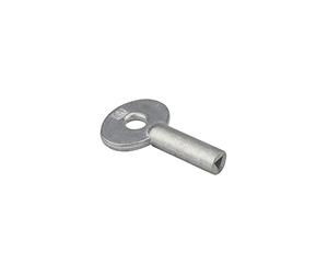 Clé pour cadenas d'artillerie triangle 4 mm- THIRARD