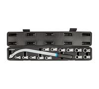 Clé pour démonter les tendeurs avec embouts remplaçables - lot de 14 pièces.