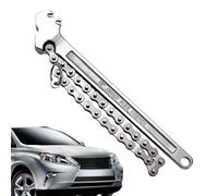 Clé Pour Filtre À Huile De Chaîne | Pinces à Chaîne de 41 cm pour Raccords de Tuyauterie | Outil De Démontage Robust À Long Manche Pour Mécaniciens En Réparation Automobile Plombiers Et Camions
