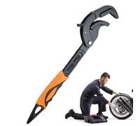 Clé pour Pommeau de Douche,Levier à Poignée Anti-Dérapante Sécurisée - Avec Embout Pointu pour Écrous et Boulons | Pour Boulons Écrous Maison Cuisine Garage Réparation Voiture Lieu De Travail Motocycl