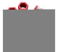 Clé pour robinet pour espaces réduits : clé en métal robuste sous l'évier, design ergonomique rainuré, outil pour écrou antidérapant avec nivellement | Outil multifonction