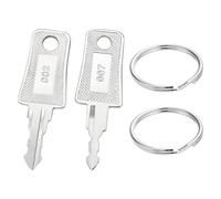 Clé pour TSA007 pour Cadenas Valise - Clés pour TSA002 & TSA007 pour TSA Cadenas Valise Avion, Keys Universelles en Acier Durable, Pratique pour Bagages, Accessoire Essentiel pour Voyager (2 PCS)