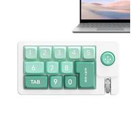 clé programmable | Clavier de jeu mécanique | Bloc de numéro d'une main adaptable avec un câble, capables d'échange à chaud avec un joystick pour la conception graphique et les