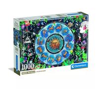 Clementoni Puzzle pour adultes HQC Astrological Chart 1000 pièces Compact Box 39937