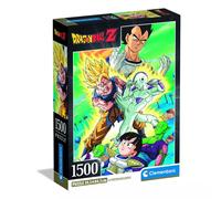 Clementoni – Puzzle pour adultes – Dragonball Z Compact – 1500 pièces – Fabriqué en Italie – 31747
