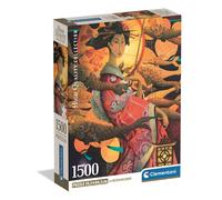 Clementoni – Puzzle 1500 pièces Koinobori Dance – 14 ans+ Scène japonaise colorée Idée cadeau