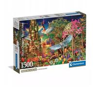 CLE puzzle 1500 Compact WoodlandFantasyGard.31741 Clementoni