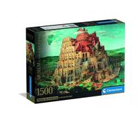 CLE puzzle 1500 CompactMus.TheTowerOfBabel 31738 Clementoni