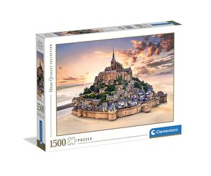 CLE puzzle 1500 HQ The Mount SaintMichRising 31727 Clementoni
