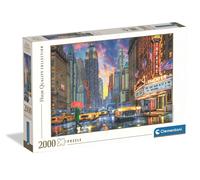 CLE puzzle 2000 HQ Rainy Manhattan 32086 Clementoni