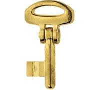 Clé rabattable courte 47.5mm HOPPE F71 laiton poli - 1935764