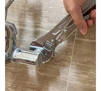 Clé réglable de 25,4 cm fabriquée en acier au carbone traité thermiquement, avec libération rapide et ingénierie de précision pour la réparation automobile et la plomberie