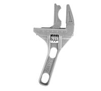 Clé réglable en alliage d'aluminium de 68 mm avec e plomberie de 6 à 200 mm de large ouverture pour salle de bain, raccords à mâchoires conviviales - Poignée d'évier double face (droite