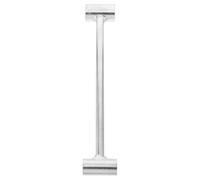 Clé Réglable pour Charnières de Porte, Ajustement Rapide, Plusieurs | Acier Nickel-Chrome Argenté, Conception Ergonomique, Réparation de Placards, Alignement Précis, Pose Domestique ou Gestion