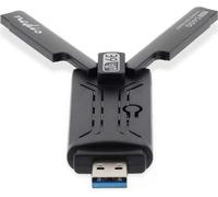 Clé réseau | Wi-Fi | AX5400 | 2,4/5/6 GHz (triple bande) | USB3.0 | Vitesse Wi-Fi totale : 5 400 Mbps | Windows 10 / Windows 11