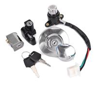Clé Serrure D'allumage Moto Compatible Avec CMX250 Pour Rebel Pour CA125 Ensemble De Clés De Verrouillage De Commutateur De Démarrage D'allumage Ensemble De Commutateur D'allumage De Moto Barillet