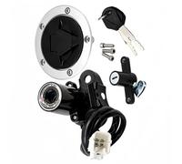 Clé Serrure D'allumage Moto Compatible Avec Pour EX400 Pour Ninja400R 2014-2017 Interrupteur De Verrouillage D'allumage Barillet Verrouillage D'allumage Interrupteur Démarrage Interrupteur