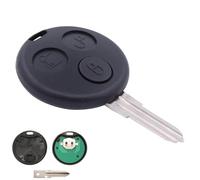 Clé télécommande 3 boutons émetteur clé de voiture unité d'émission ID48 puce 433-434 MHz avec carte électronique Boîtier de clé fraise pour Fortwo 450 Cabrio 450 City Coupé 1998-2007