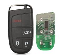 Clé Télécommande Intelligente 433mhz,4a,Sans Clé,Pour Jeep Renegade Compass C-Cuv Trailhawk Sip22 M3n-40821302 68250335ab - Type 4 Buttons Suv-For Compass
