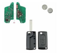 clé télécommande vierge Peugeot 407 Citroen C4 picasso C5 CE0523 2 boutons VA2