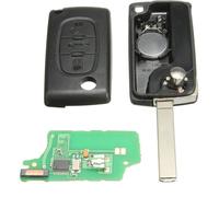 clé télécommande vierge pour CITROEN C2 C3 C4 PICASSO BERLINGO 3 bouton 0536 ASK