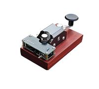 Clé télégraphique professionnelle en code morse avec rappel sonore et lumineux, clé morse CW pour débutants, prise jack 3,5 mm, idéale pour la pratique de la radio jambon et du code morse