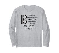 Clé ténor de basson | Êtes-Vous sérieux ? Manche Longue