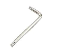 Clé Torx manuelle en forme d'étoile, nickelée, T6 T7 T8 T10 T15 T20 T25 T30, inviolable.(No hole,19mm)