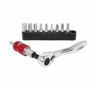 Cle torx t25 - t30 avec tournevis et douilles allen (6 embouts diam de 2 à 8mm)