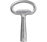 Clé triangle de 8mm - Grappin Annat - Pour Serrure 7360 pour coffret et armoire électrique