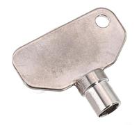 Clé tubulaire creuse en acier au carbone E3-5-15 pour capot de camping-car et serrures de porte de bagages, plaqué zinc résistant à la rouille pour E3-26-715-15 (3 encoches)