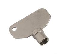 Clé tubulaire creuse en acier au carbone E3-5-15 pour capot de camping-car et serrures de porte de bagages, plaqué zinc résistant à la rouille pour E3-26-715-15 (4 encoches)