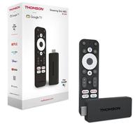 Clé TV 4K UHD - WOOPSO - Thomson Streaming Stick 140 - Assistant Google - Googlecast intégré - Bluetooth 5.0 - Wi-Fi