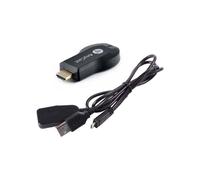 Clé TV Android AnyCast, boîtier TV portable de 2 Go à 16 Go avec Dolby, Full HD, Wi-Fi 2,4 GHz, 3D, 4K et lecteur multimédia en streaming H.265