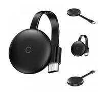 Clé TV Chromecast Ultra HD 1080p HDR, Wi-Fi, streaming multimédia, lecteur HDMI --- wgthhk