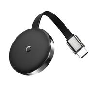 Clé TV connectée 2026 - Dongle d'affichage WiFi sans fil Chromecast, compatible Netflix, YouTube et HDMI Miracast