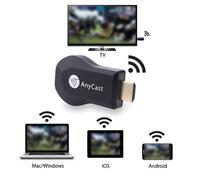 Clé TV HDMI WiFi 1080P HD, Dongle sans fil Miracast Airplay AnyCast DLNA, Noir