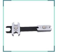 Clé universelle 8 en 1 clé métrique à Double extrémité tête multi-position réglable de 8 à 19mm compacte pour les mécaniciens de