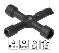 BGS technic BGS Clé universelle pour armoire technique, 9803 Quantité:1