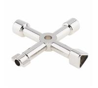 Clé universelle pour armoire électrique-clé utilitaire en croix multifonction pour plombier-électricien