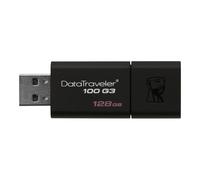 Clé USB 128 Go Kingston DataTraveler 100 G3 USB 3.0 noir