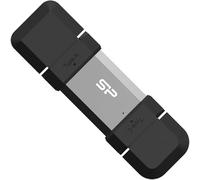 Clé USB 128 Go Silicon Power USB3.2 + Type C C51 Noir