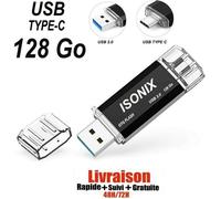 Clé USB 128 Go Type C ISONIX OTG USB Flash Drive pour Android/PC